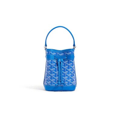 GOYARD PETIT FLOT MINI BUCKET BAG PEFLOTMINTY10CL10P (17.5*12*10cm)